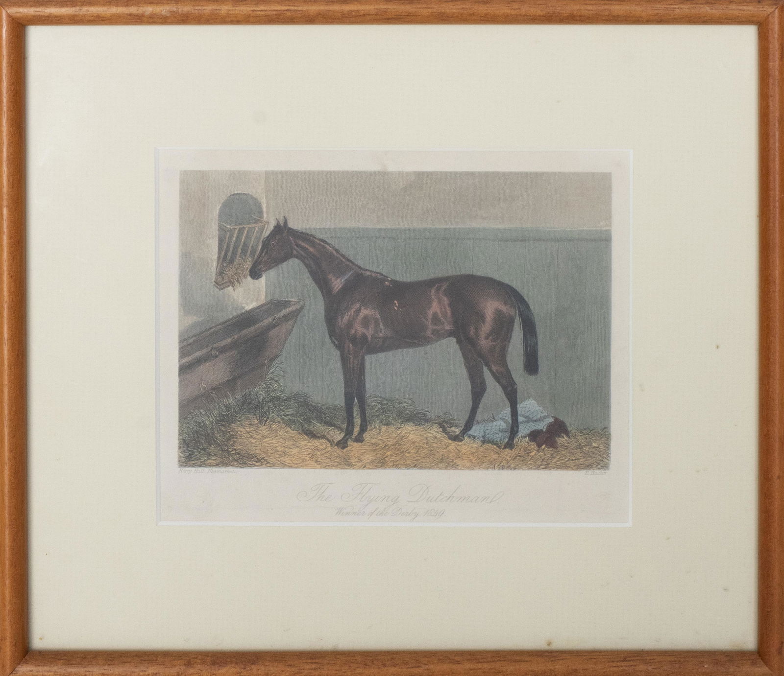 Edward Hacker, "The Flying Dutchman," Engraving (1 of 2)