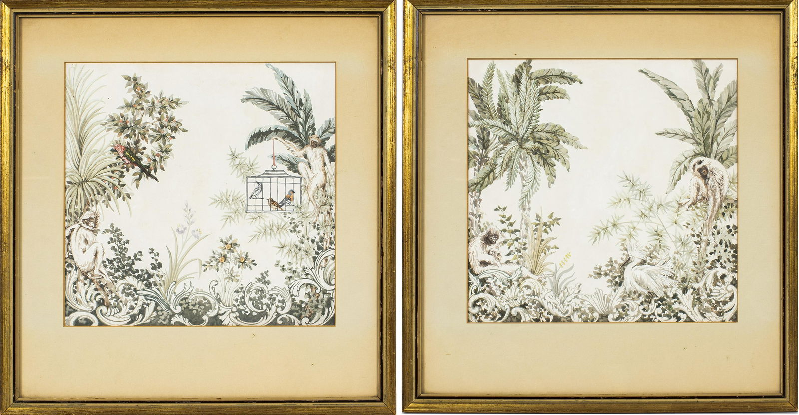 Harley Henoch "Victorian Tropical" Gouache Studies (1 of 12)