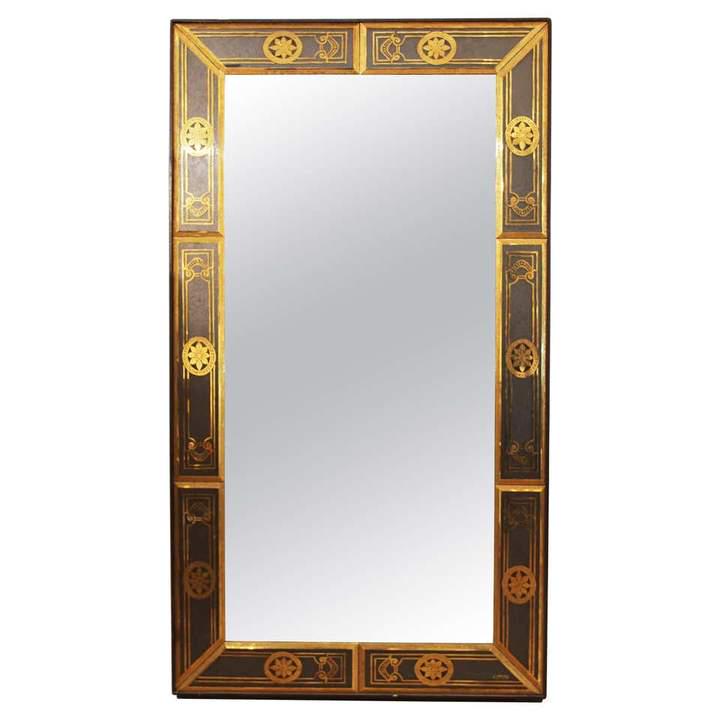 Bruber Etched & Gilded Venetian Mirror (1 of 2)
