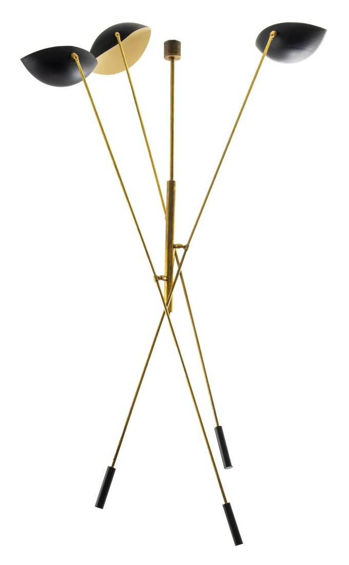 Italian Stilnovo Style Mid-Century Manner Pendant (1 of 9)