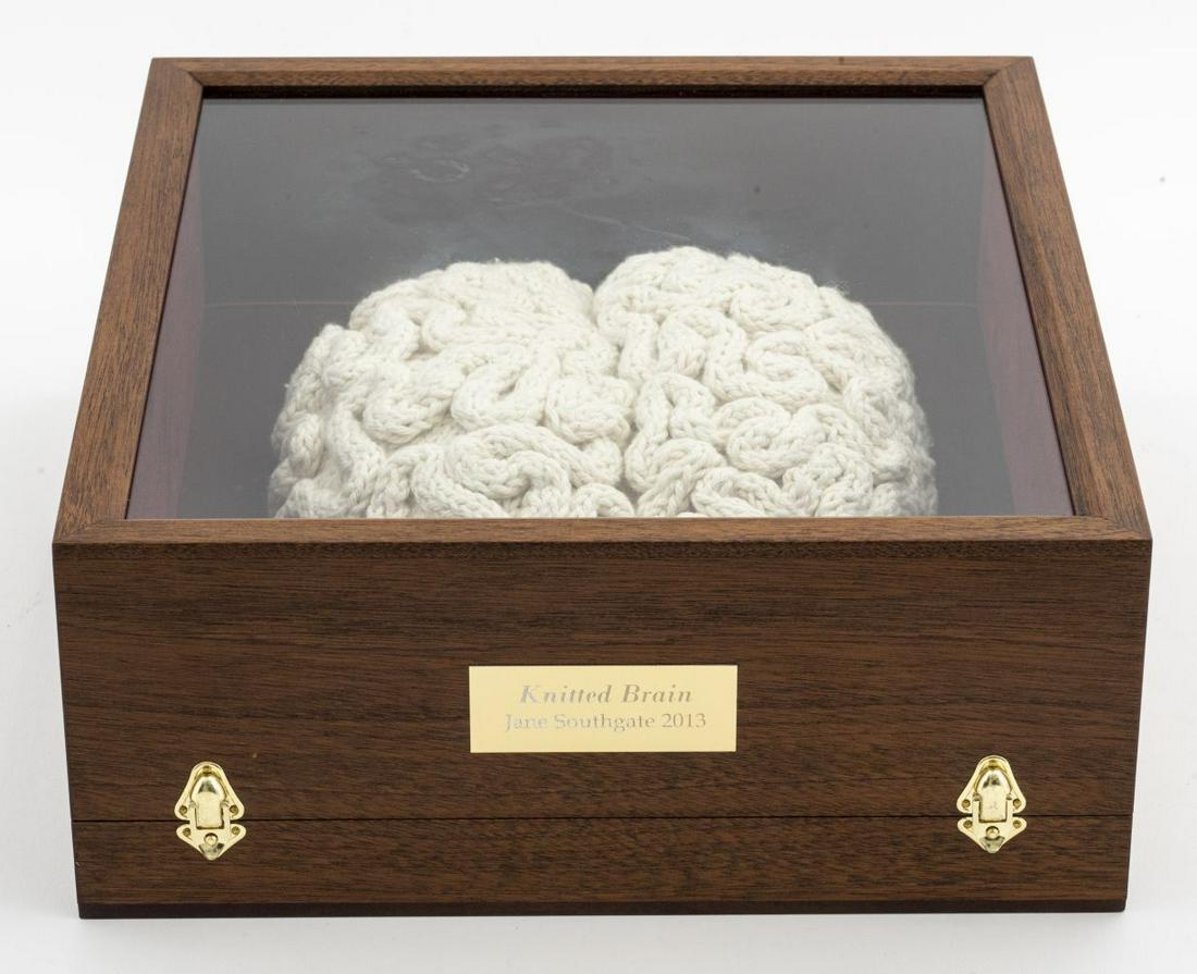 Jane Southgate 'Knitted Brain' Sculpture (1 of 11)
