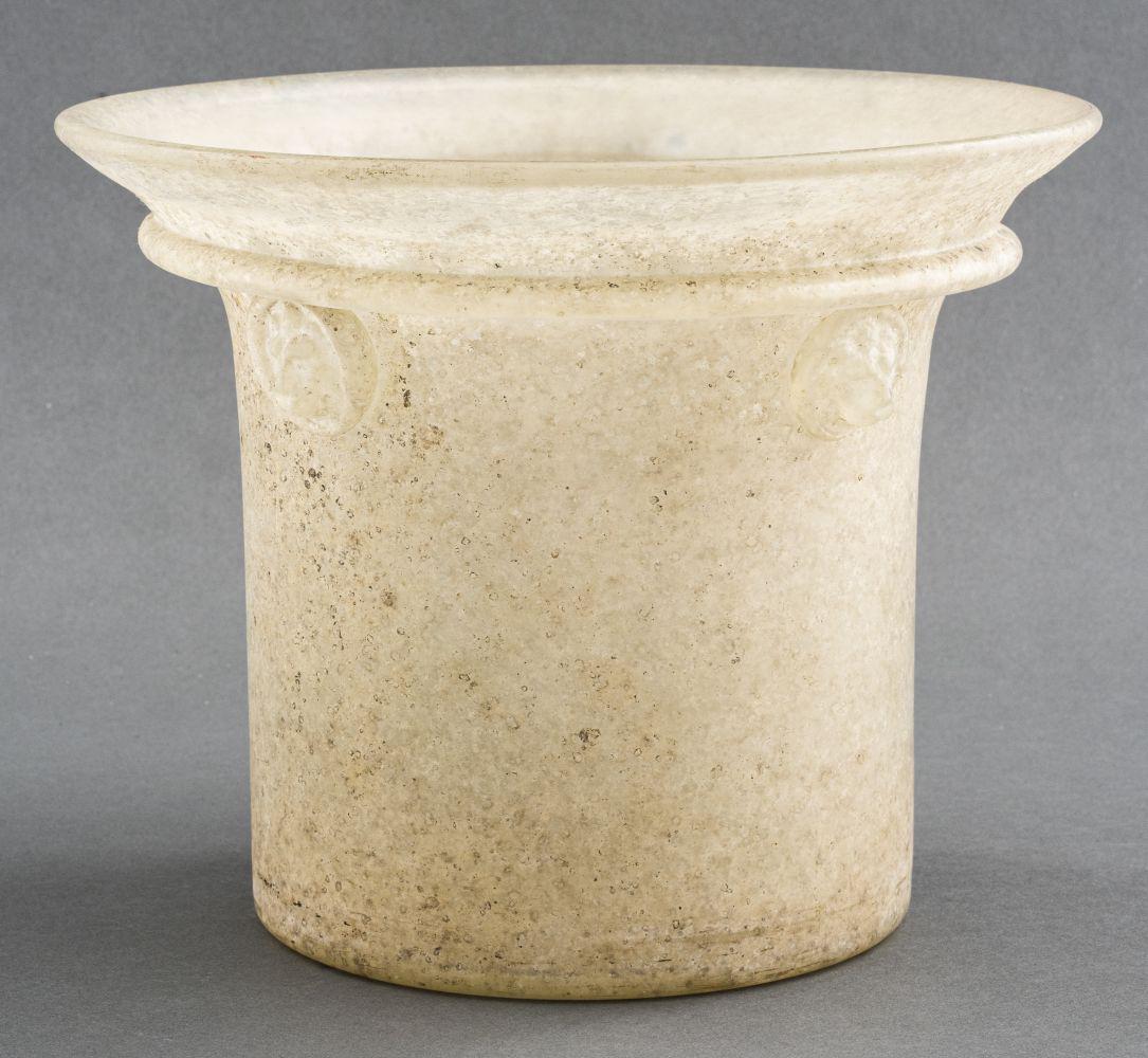 Cenedese Italian Murano Scavo Glass Vase (1 of 7)