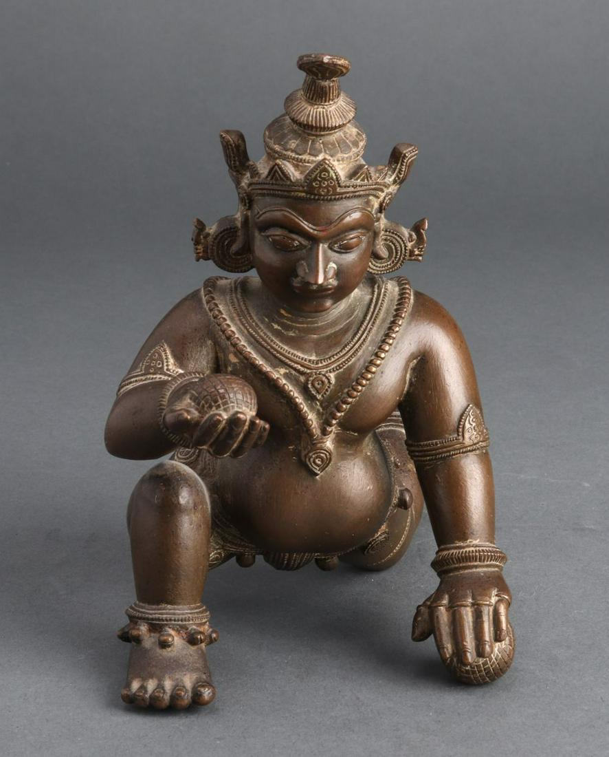 SouthEast Asian Bronze Lunging Deity (1 of 6)