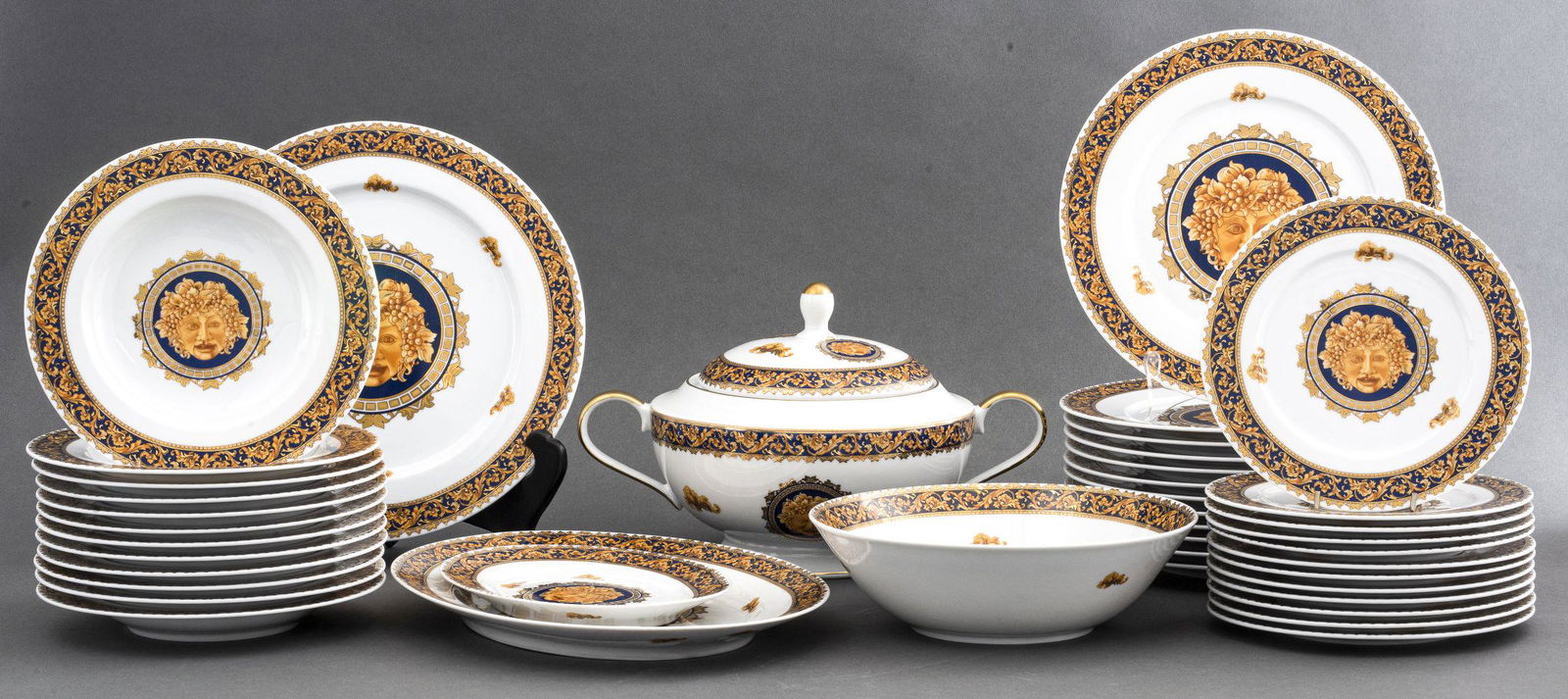 T. Limoges "Bacchus" Porcelain Service, 41 (1 of 18)