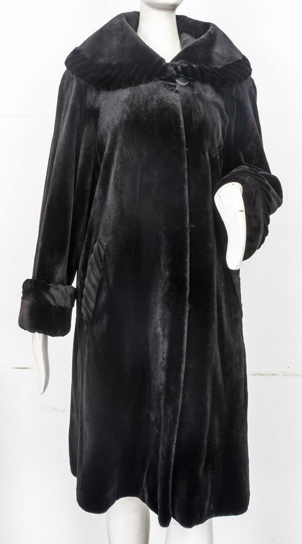 G. Michael Hennessy Sheared Mink Fur Coat (1 of 7)