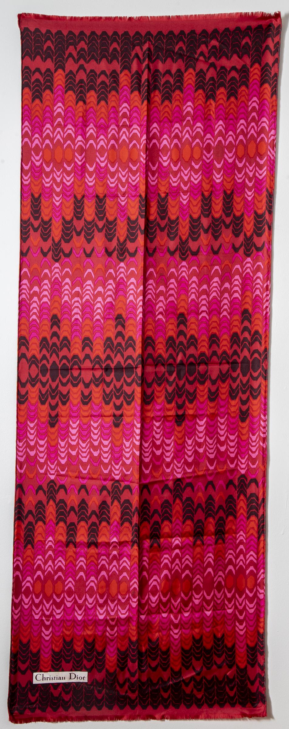 Christian Dior Silk Scarf (1 of 4)