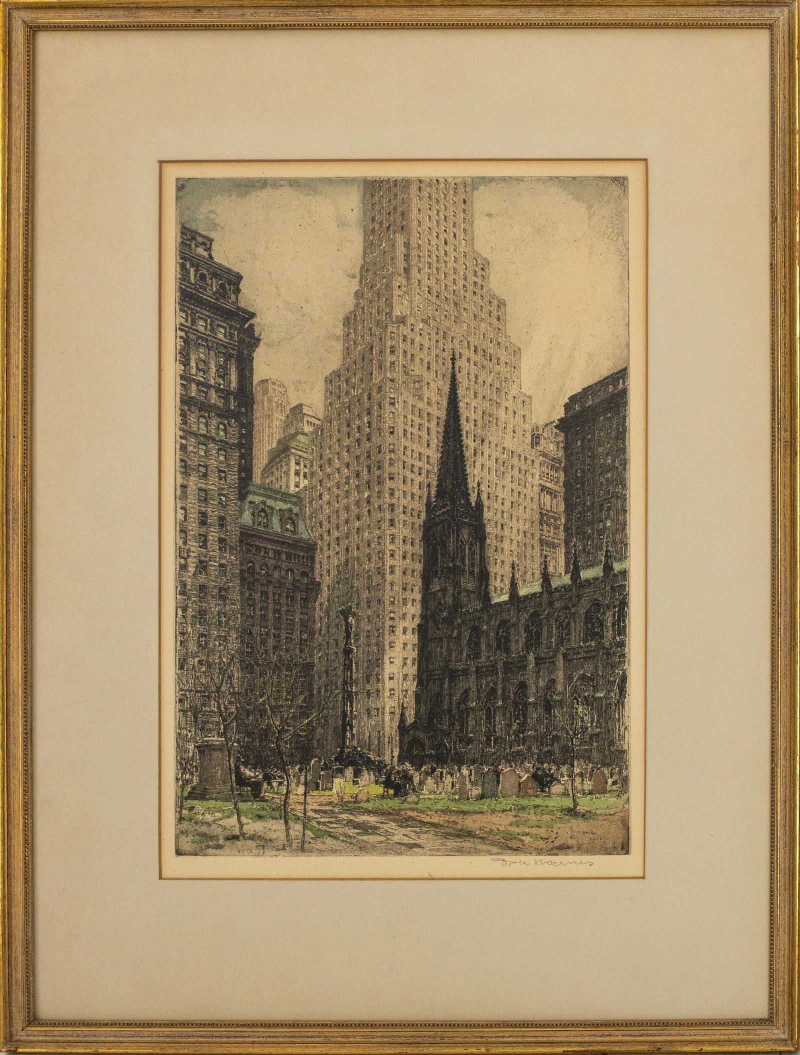 Tanna Kasimir-Hoernes Color Etching, New York City (1 of 8)