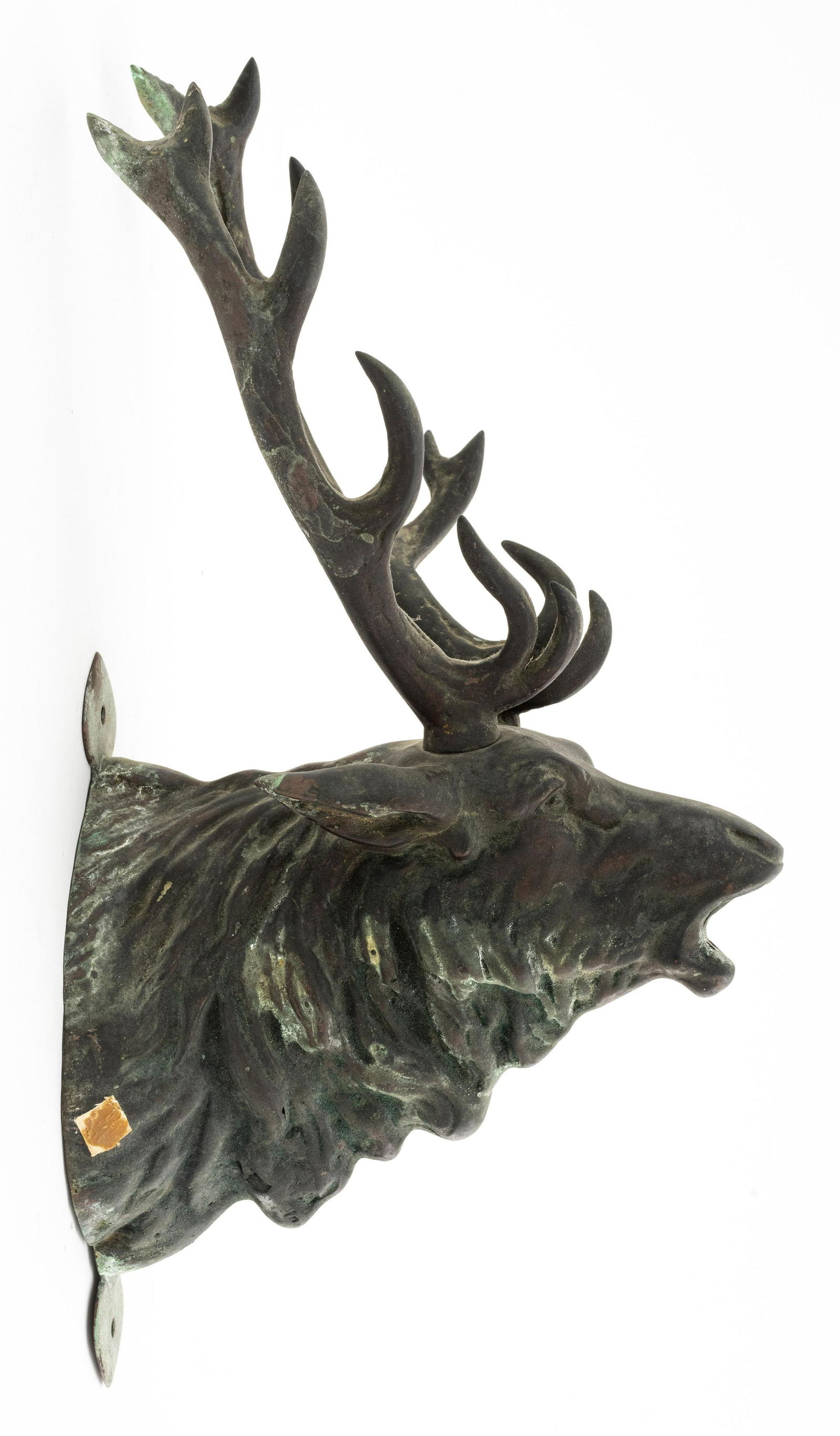 Animalier Manner Bronze Stag Head (1 of 7)
