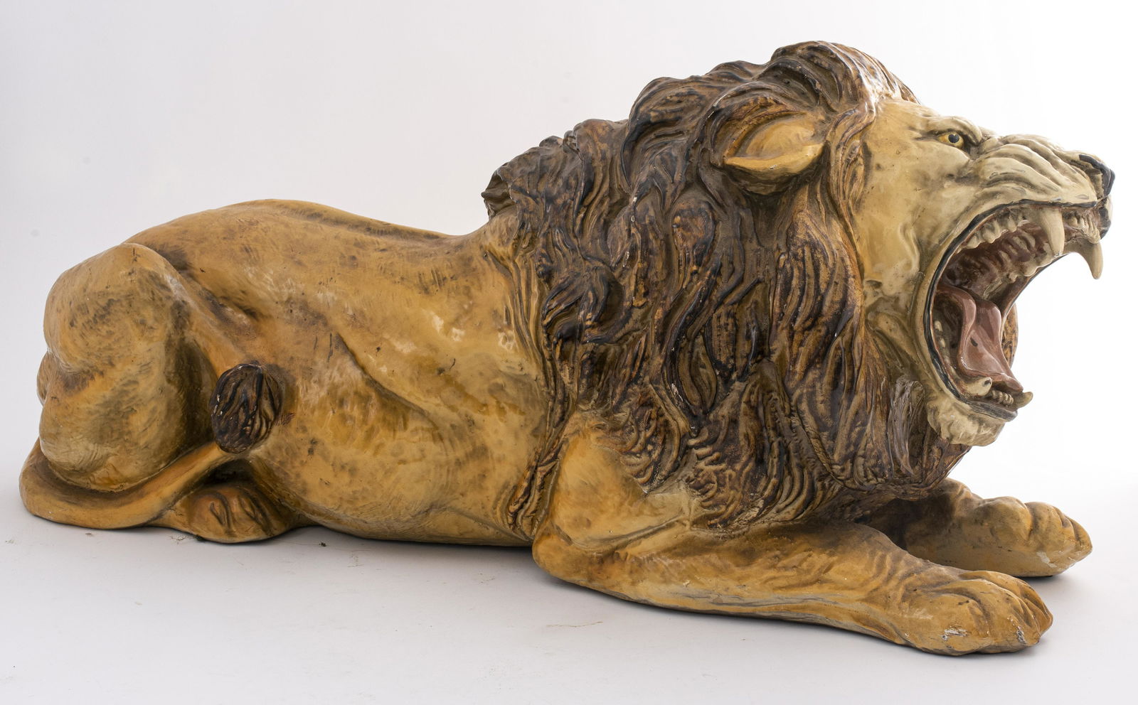 Americana Carnival Lion Sculptural Decor Element (1 of 7)