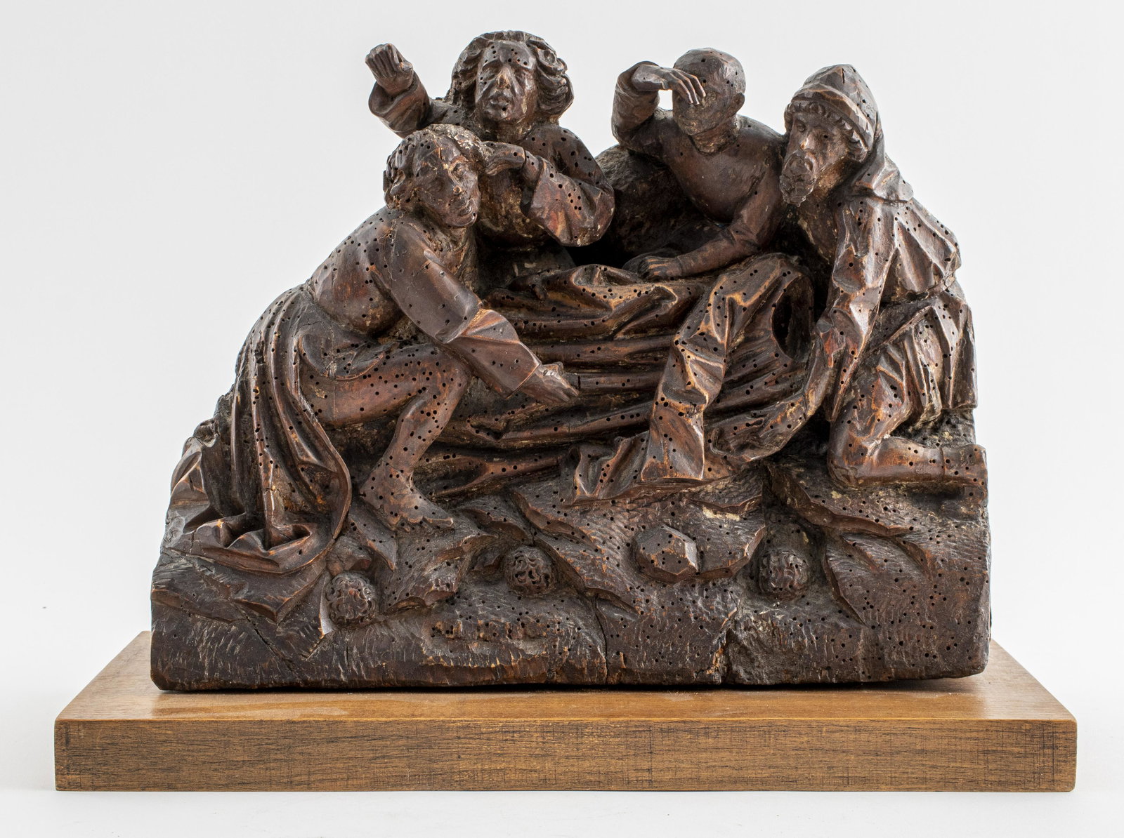 Flemish Wood Group of the Deposition, ca. 1500 (1 of 11)