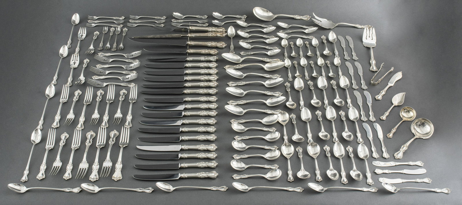 Reed & Barton Sterling Silver Flatware, 158 Pcs. (1 of 20)