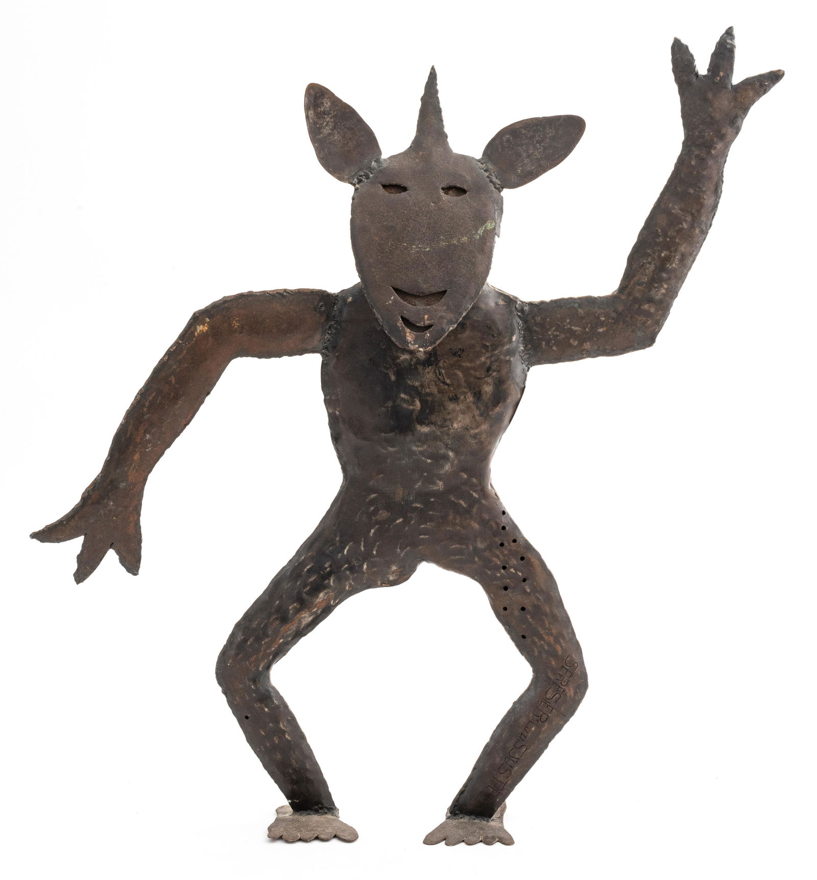 Seresier Louis-Juste 'Dancing Demon' Sculpture (1 of 9)