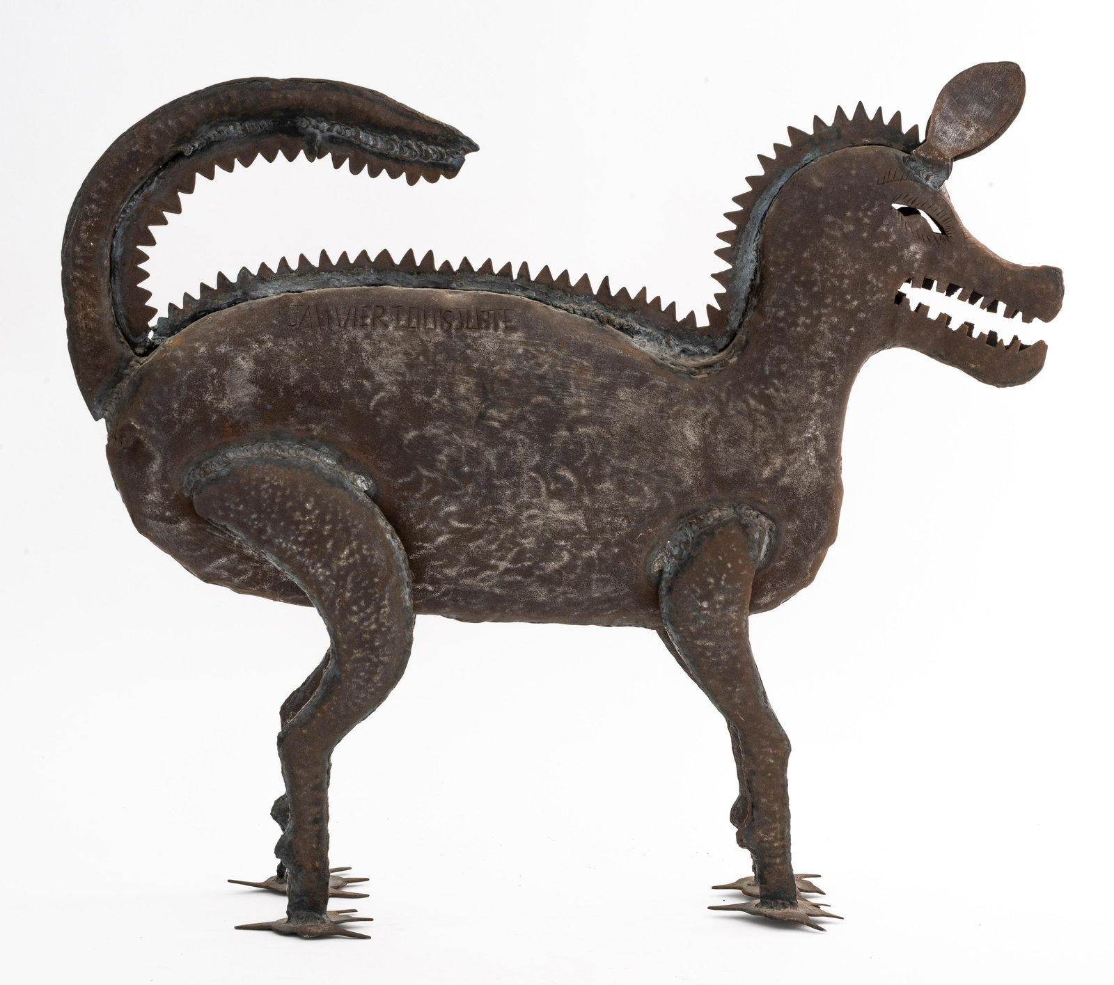 Janvier Louis Juste 'Dog' Metal Sculpture (1 of 11)