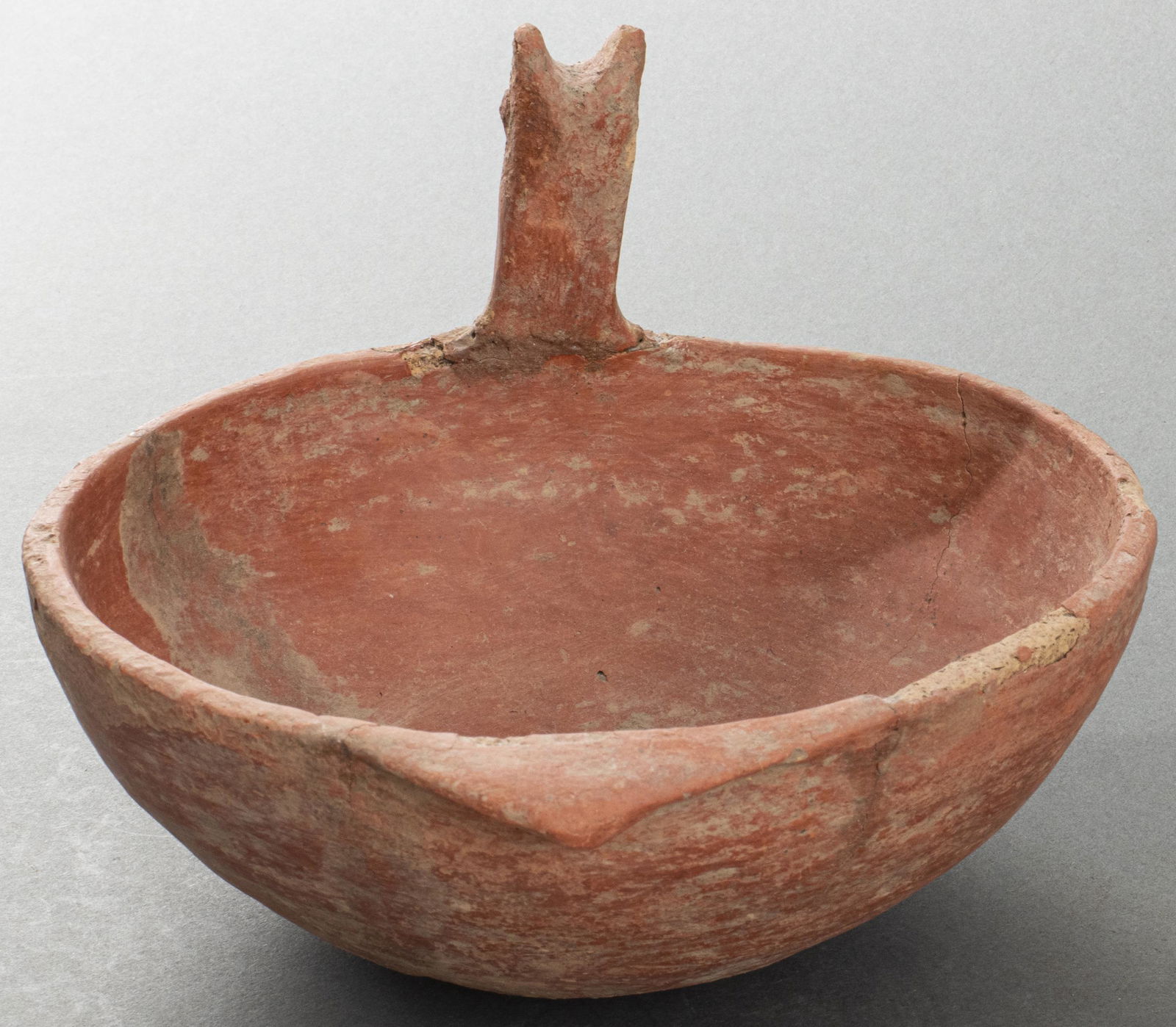Quapaw Dog Effigy Pottery Bowl (1 of 6)