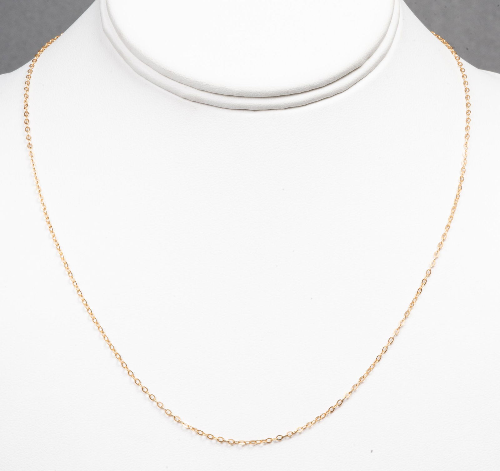 10K Yellow Gold Cable Chain Necklace (1 of 4)