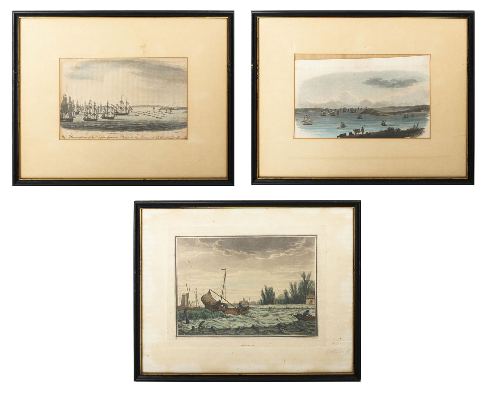 Seascape / Maritime Etchings, 3 (1 of 8)
