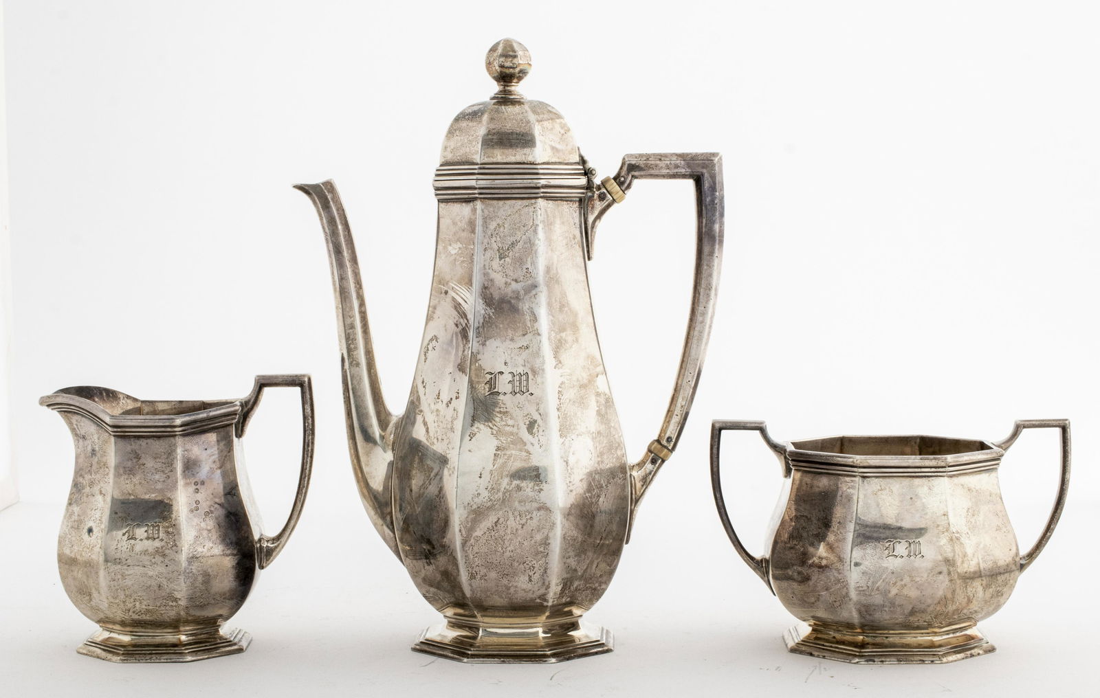 Tiffany & Co Sterling Silver English Tea Set, 3 (1 of 11)