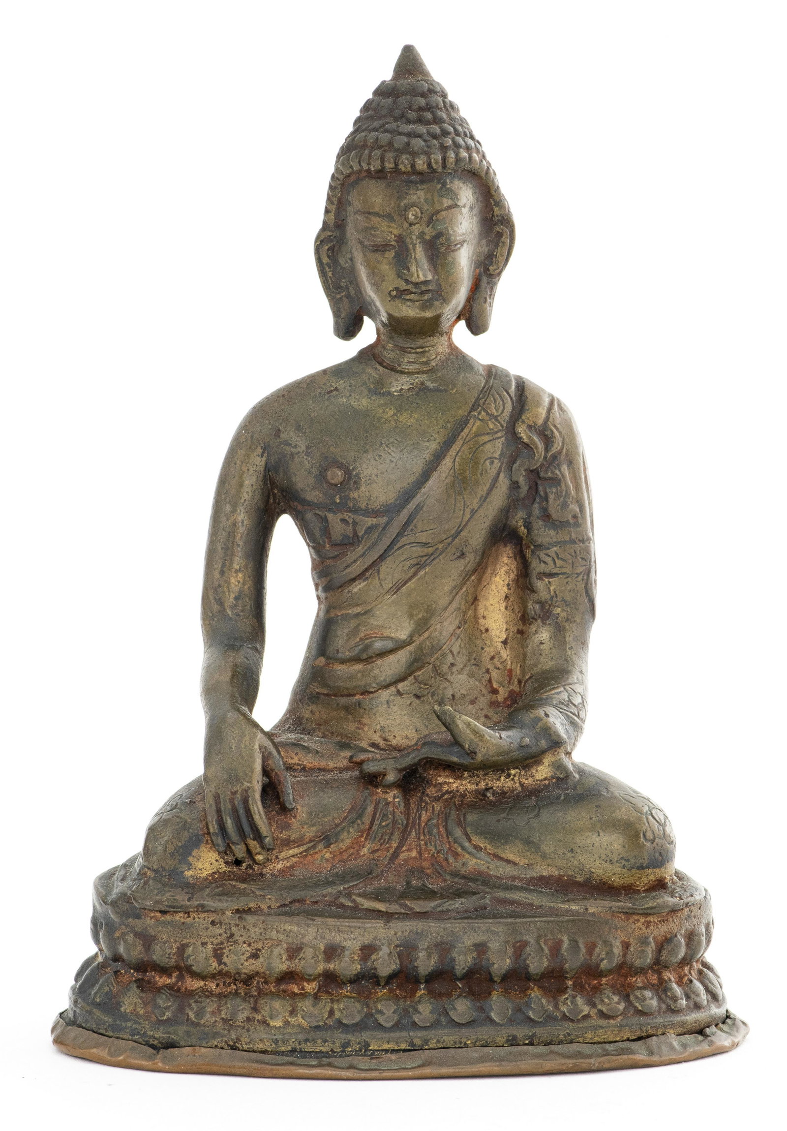 Thai Bronze Seated Buddha (1 of 9)