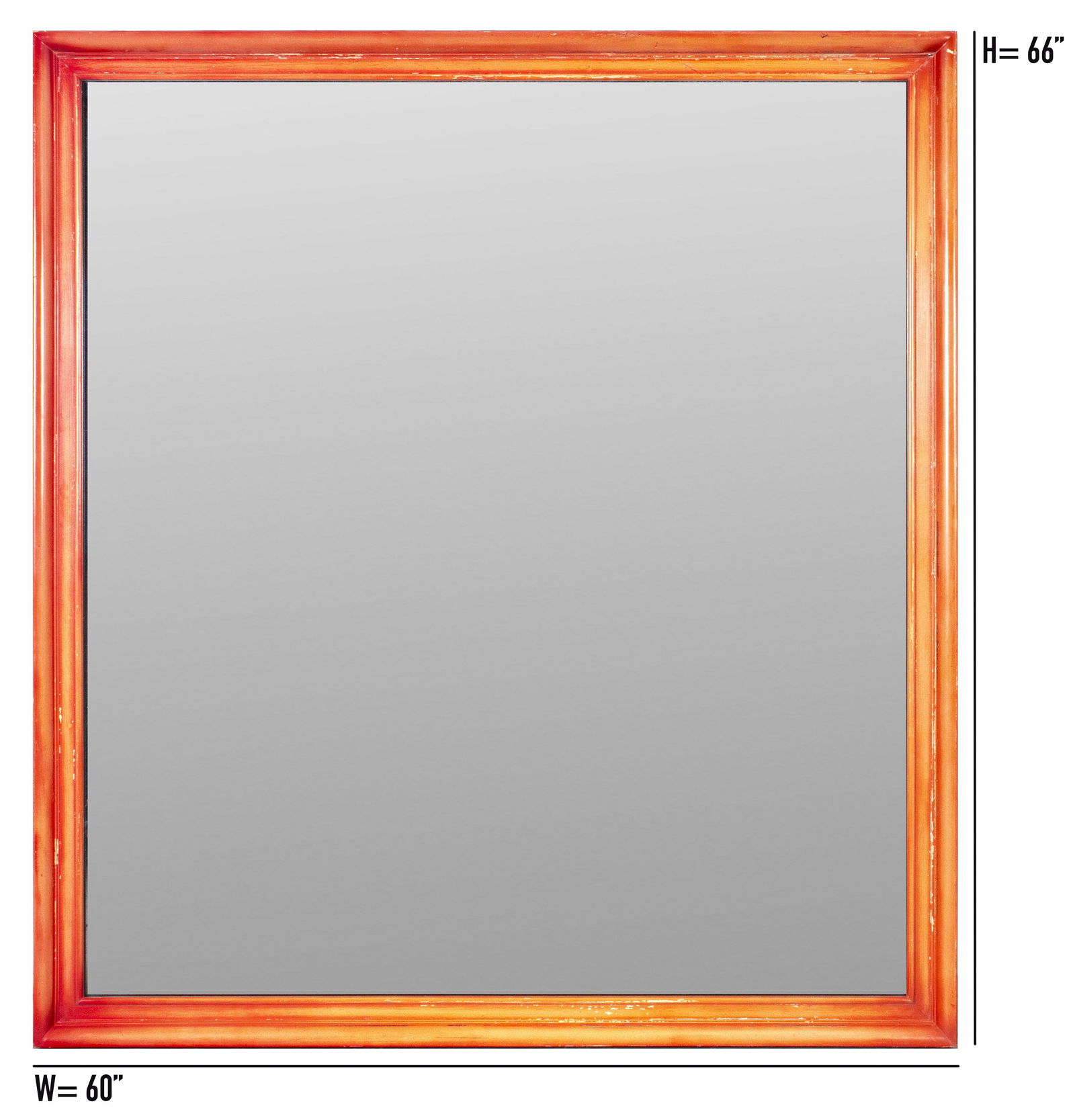 James Mont Mid-Century Monumental Wall Mirror (1 of 4)