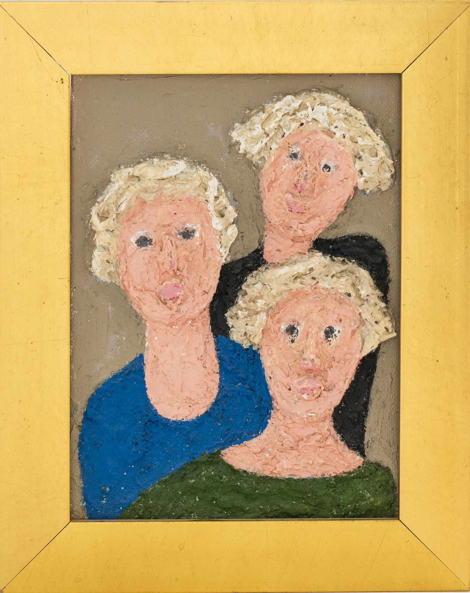 Kayo Lennar "The Trio at Mt. Vernon" Mixed Media (1 of 8)