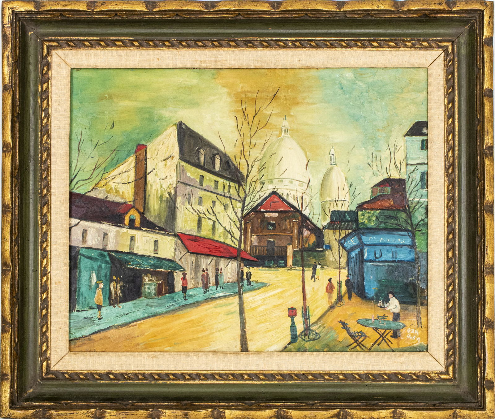 After Legendre 'Place du Tertre' Oil Painting (1 of 16)