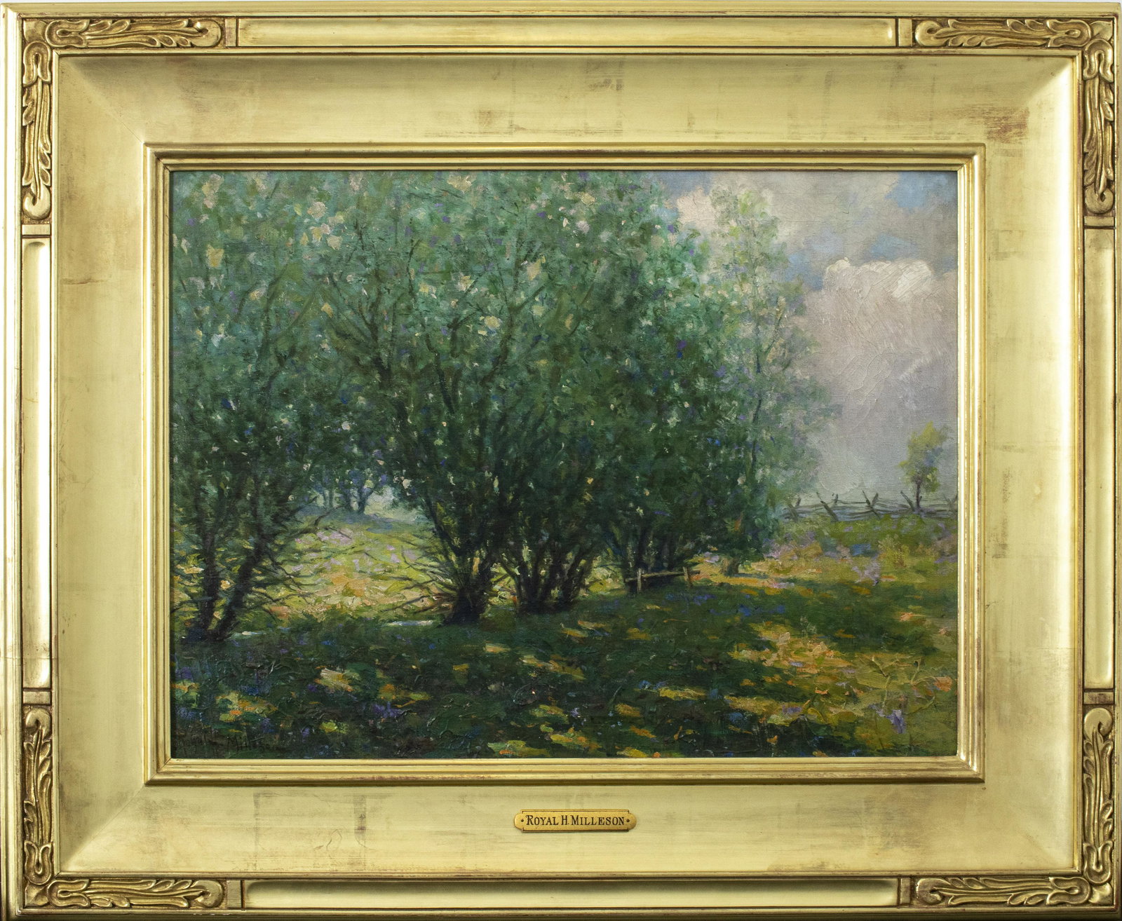 Royal Milleson 'Shadows' Oil on Canvas (1 of 15)