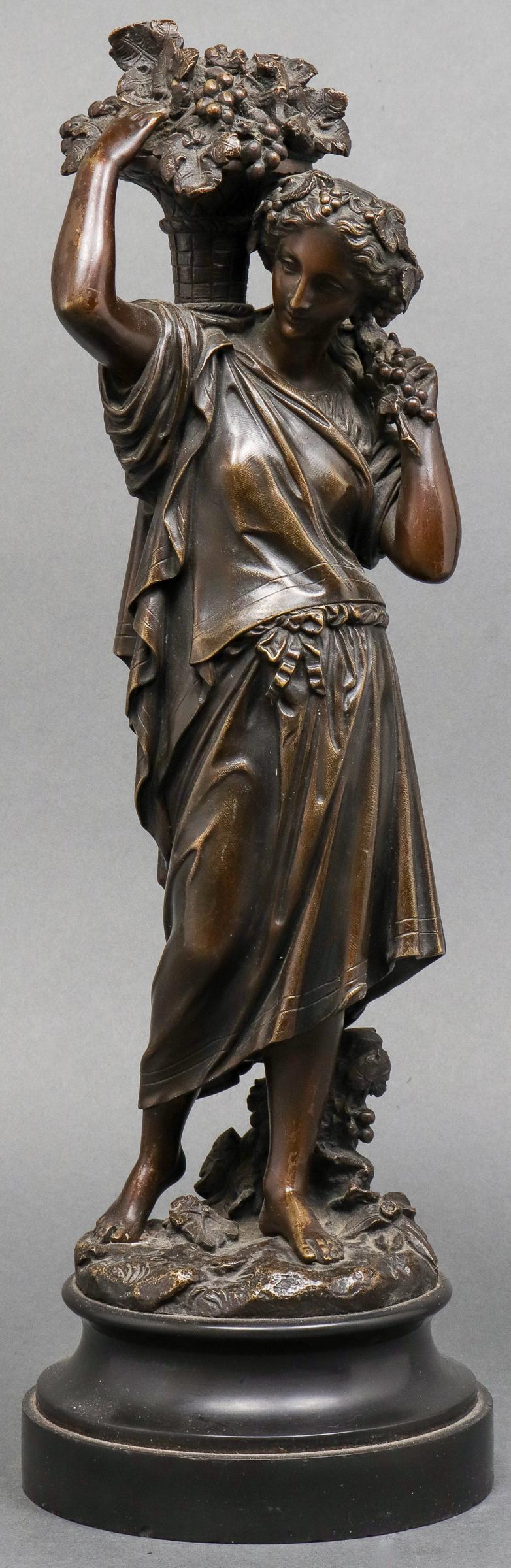 Emile Boyer Bronze Allegorical Sculpture (1 of 8)