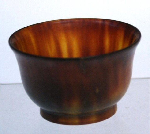 Chinese Small Translucent Rhino Horn Cup - 2