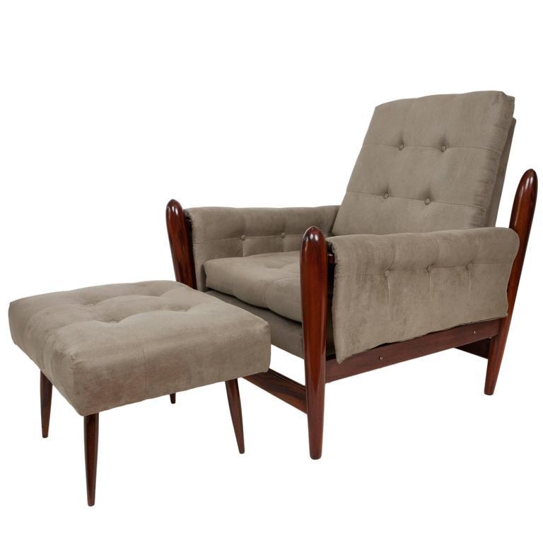 Liceu De Artes e Oficios Brazilian Chair & Ottoman (1 of 5)