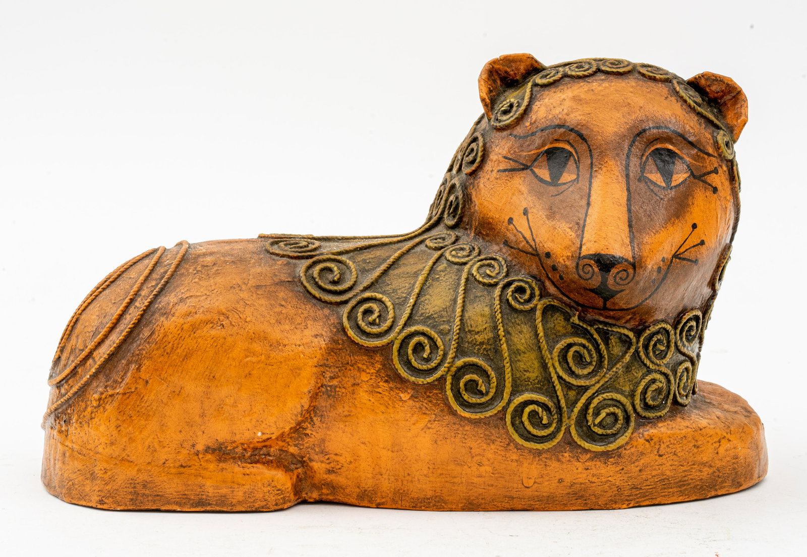 Gemma Taccogna Papier Mache Lion Sculpture (1 of 12)