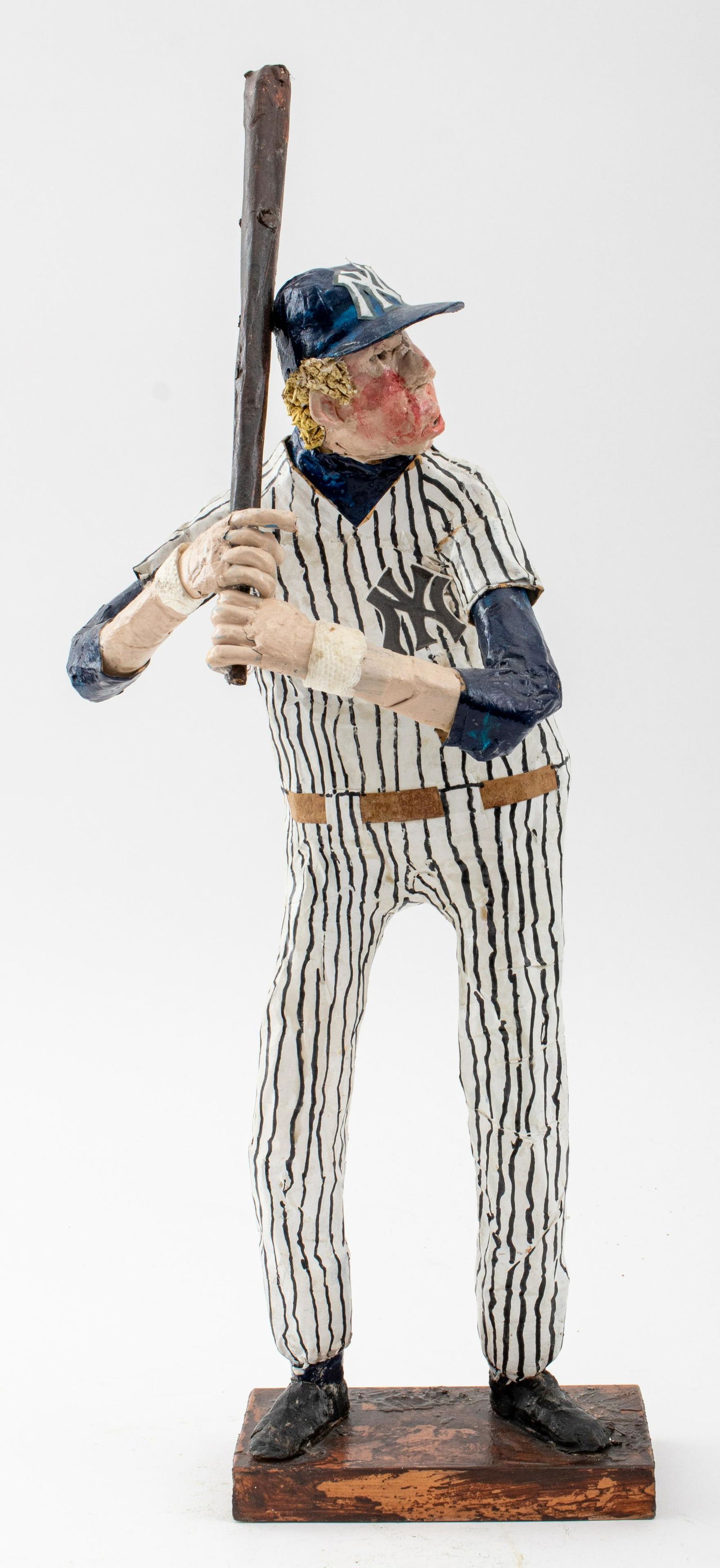 R. Newman New York Yankee Player Paper Mache (1 of 10)
