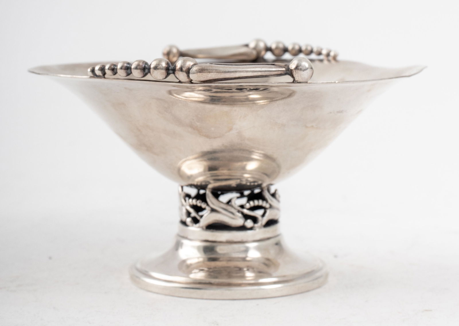 Cartier Sterling Footed Bowl Style of Georg Jensen (1 of 4)