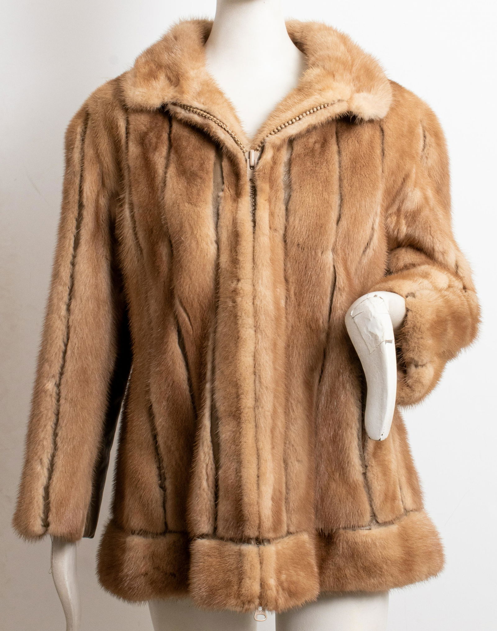 Franklyn Syosset Mink Fur and Leather Jacket (1 of 10)