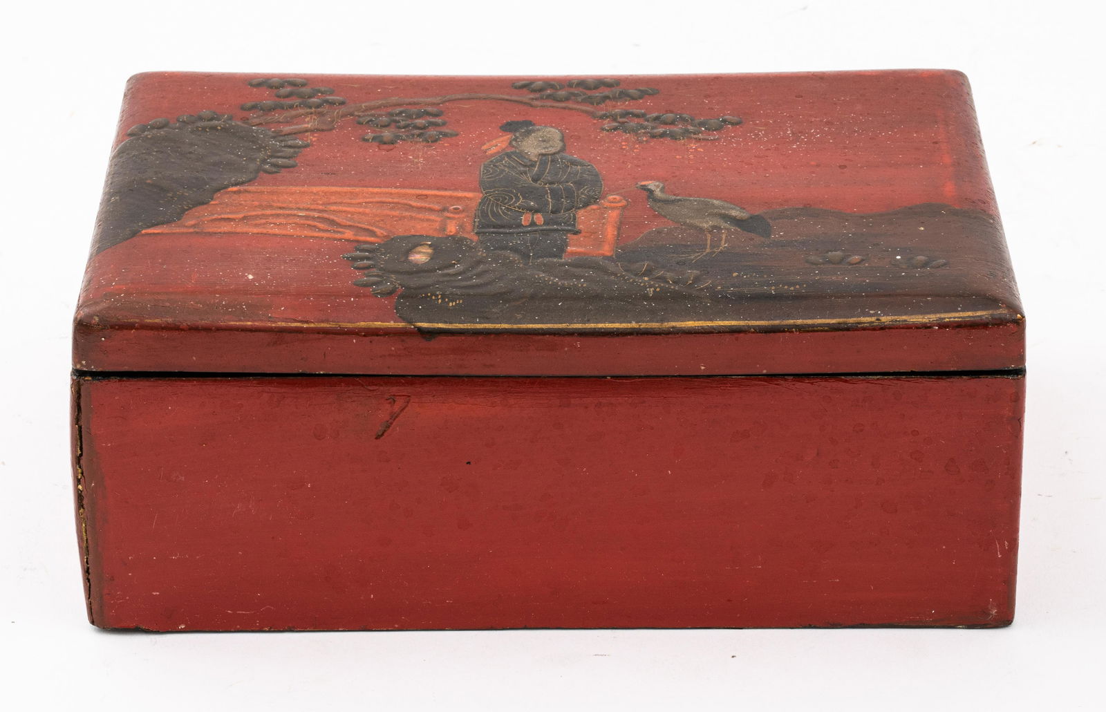 Chinese Lacquered Decorative Box (1 of 10)