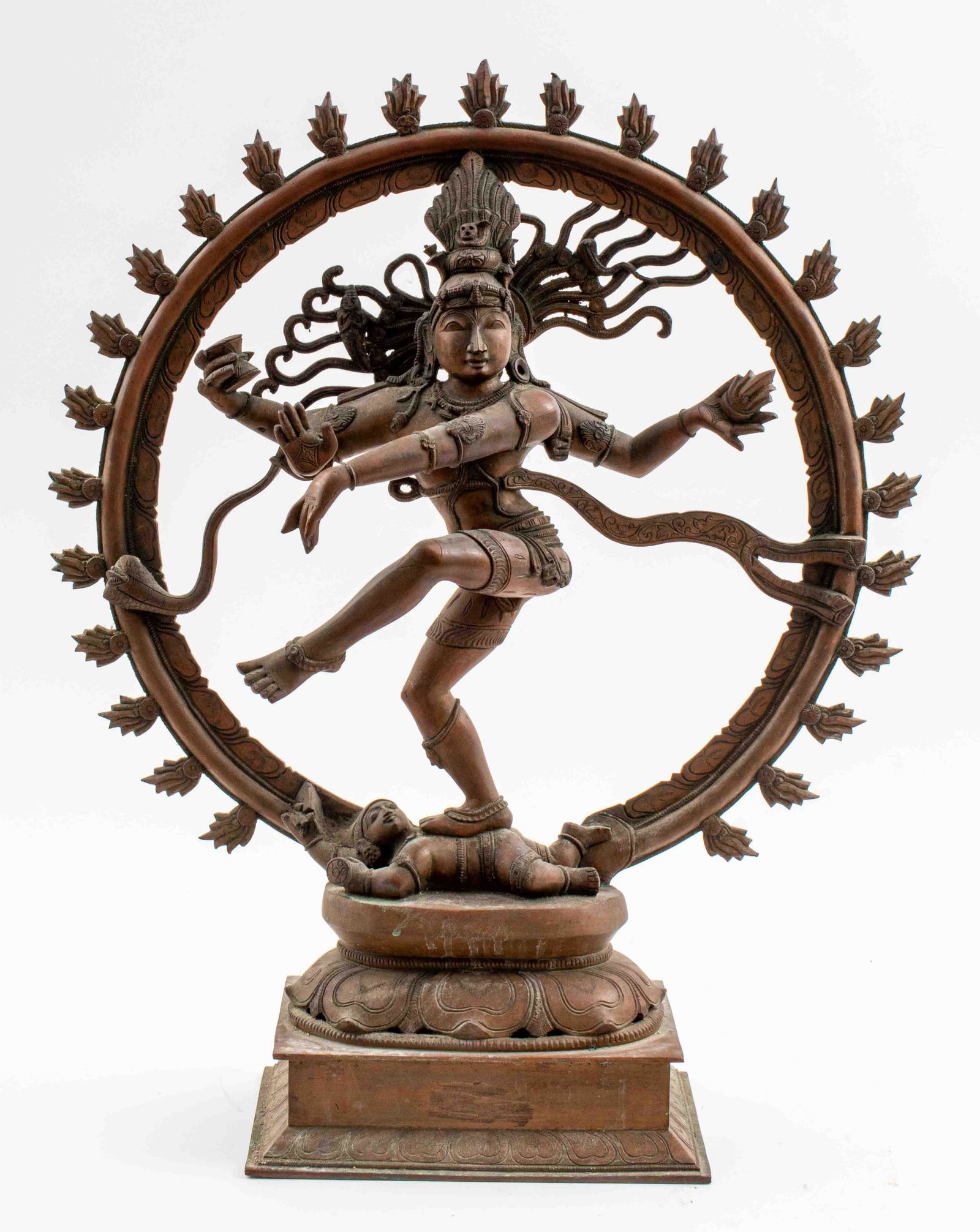 Indian Gilt Bronze Statue of Shiva Nataraja (1 of 14)