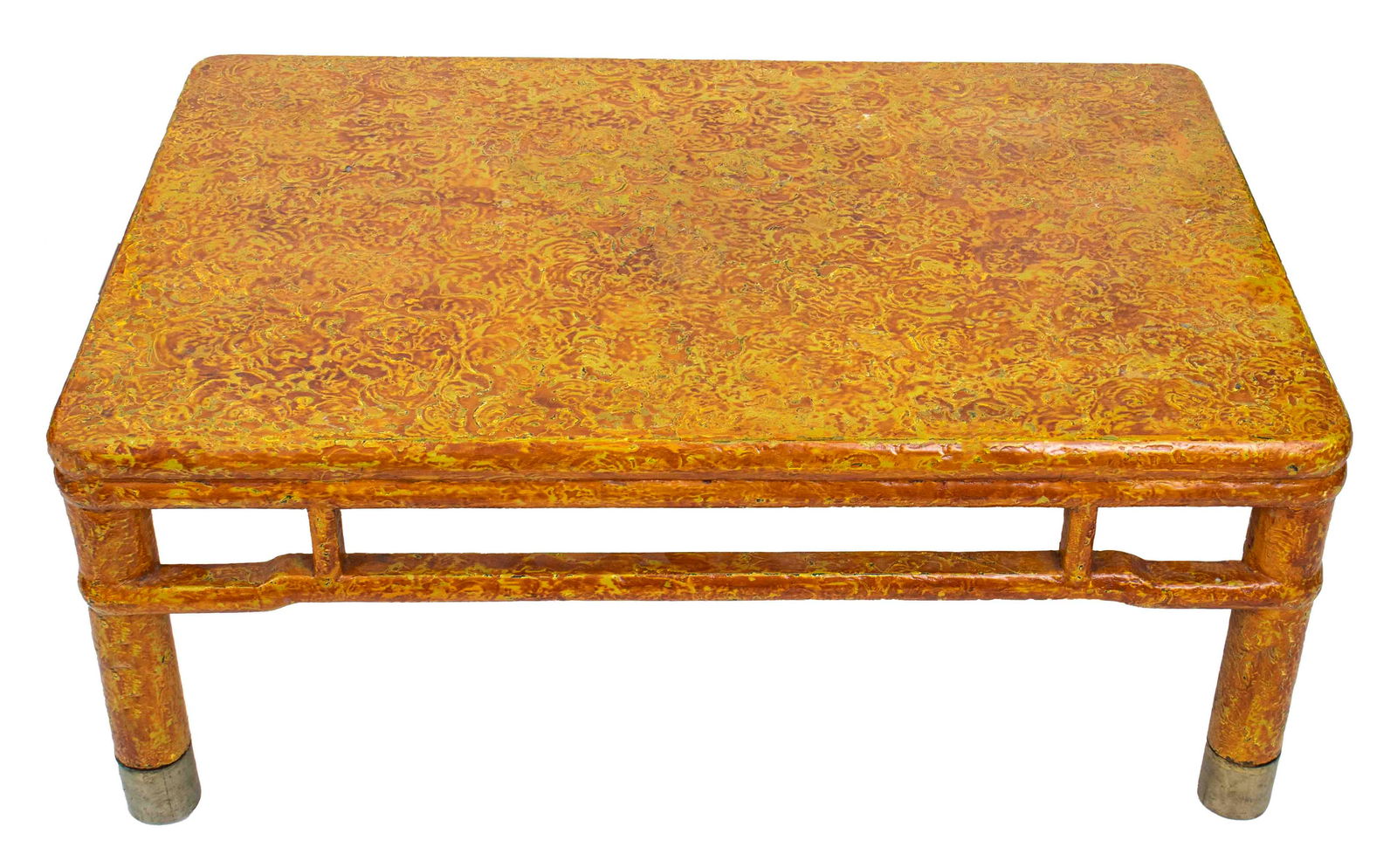 Modern Asian Faux Finished Style Coffee Table (1 of 9)