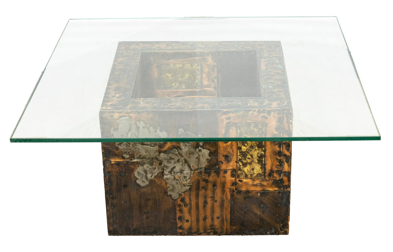 Paul Evans Brutalist Modern Patchwork Table (1 of 10)