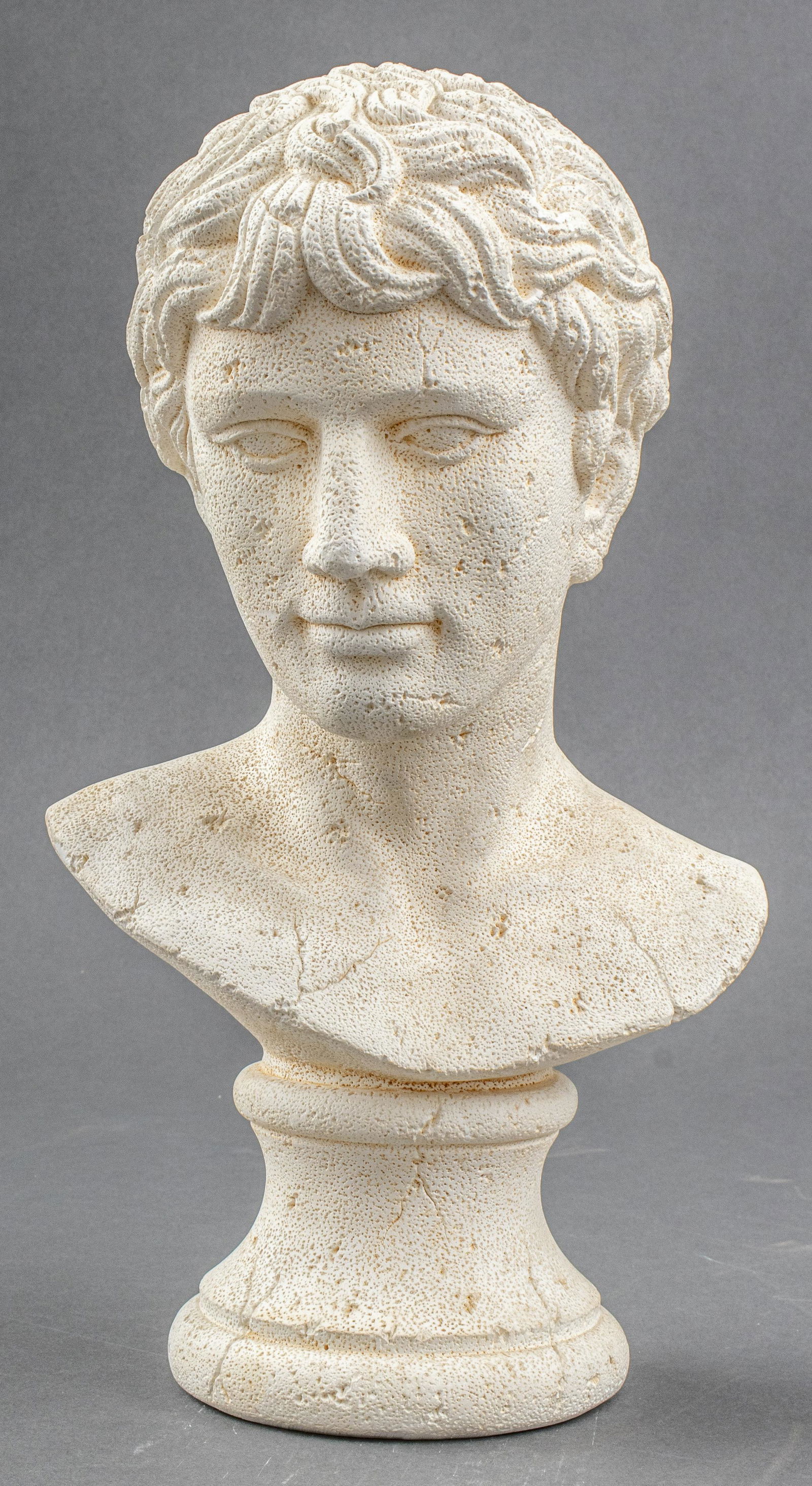 Classical Bust Plaster Sculpture (1 of 9)