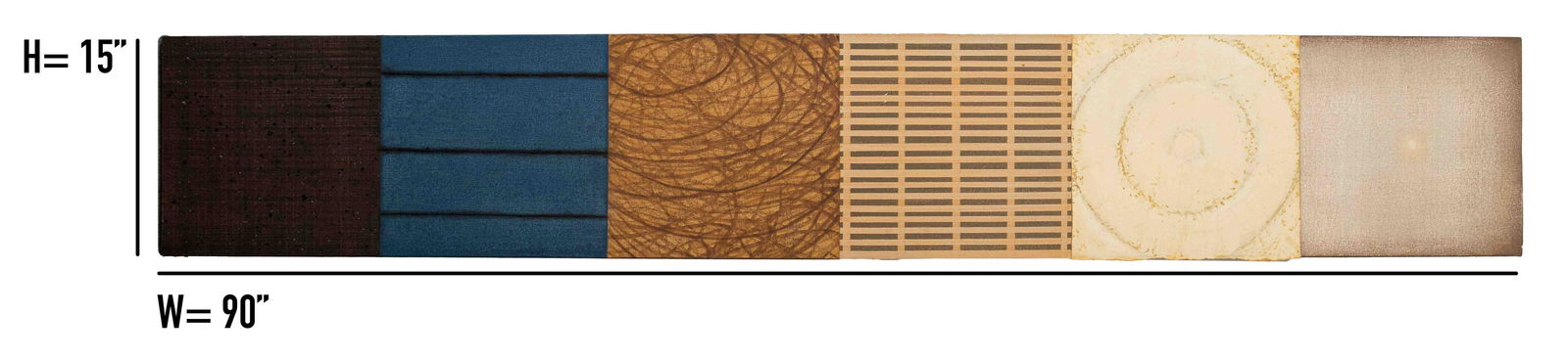 David Shapiro "Savasan 78" Modern Mixed Media (1 of 7)