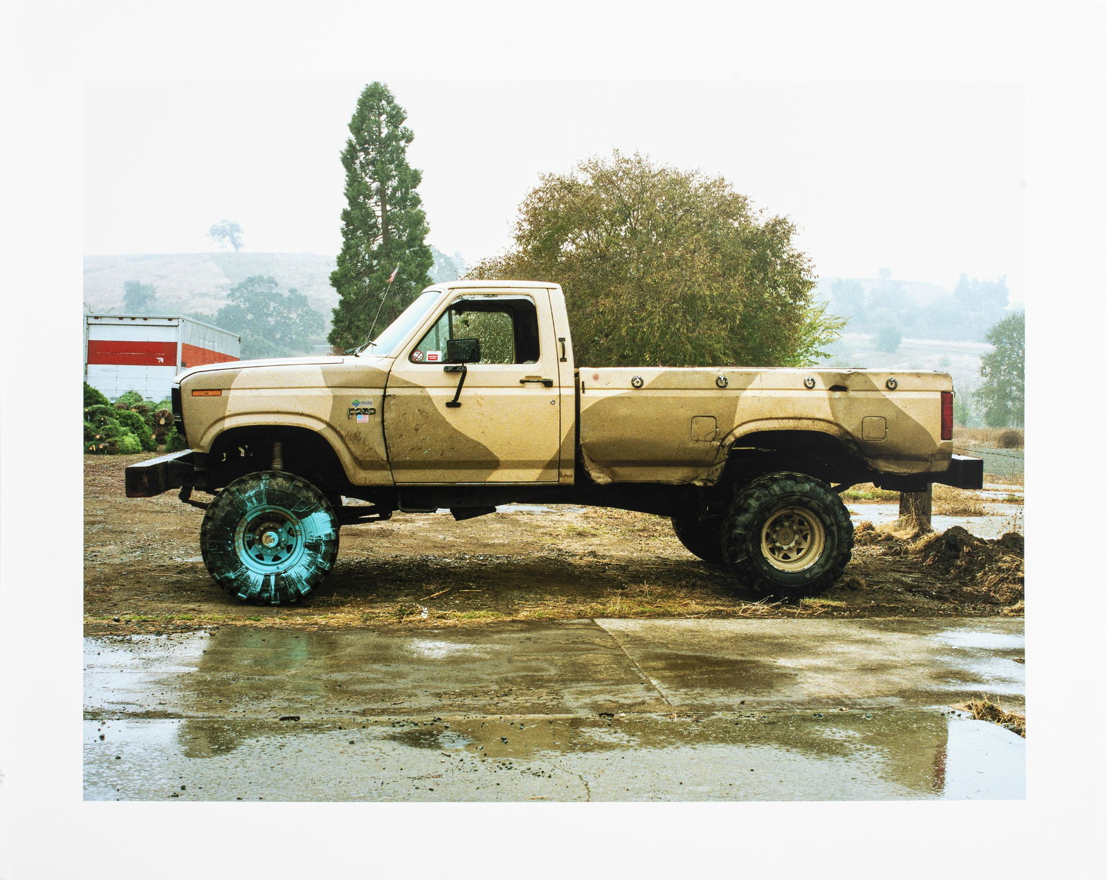 Jeff Brouws "Pick-Up #18" Archival Pigment Print (1 of 9)