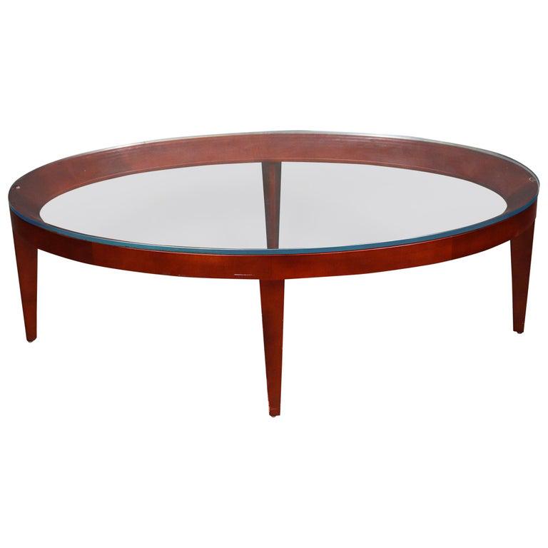 Mark Goetz for Bernhardt Design Oval Coffee Table (1 of 5)