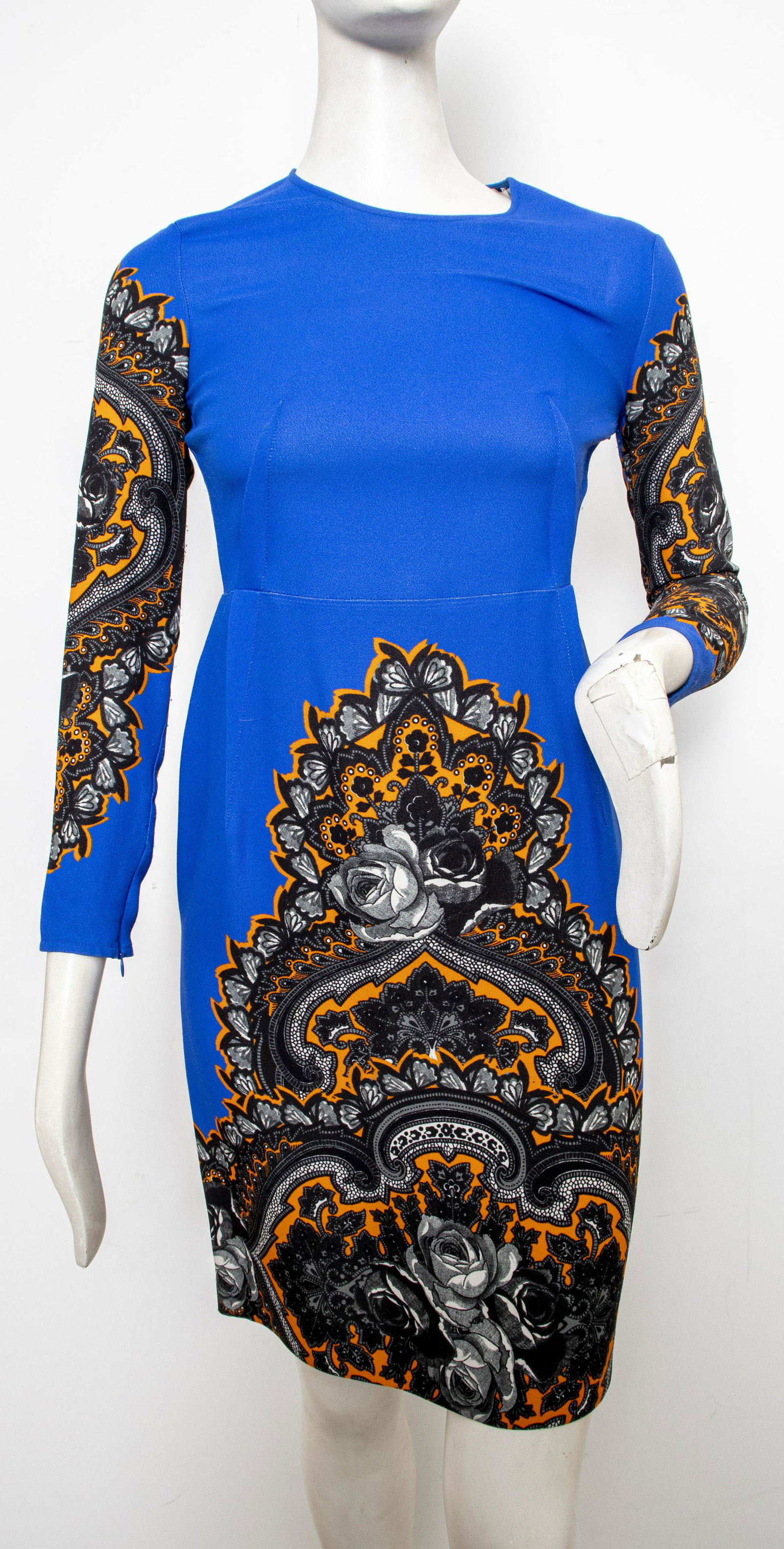 Stella McCartney Blue Cocktail Dress (1 of 7)