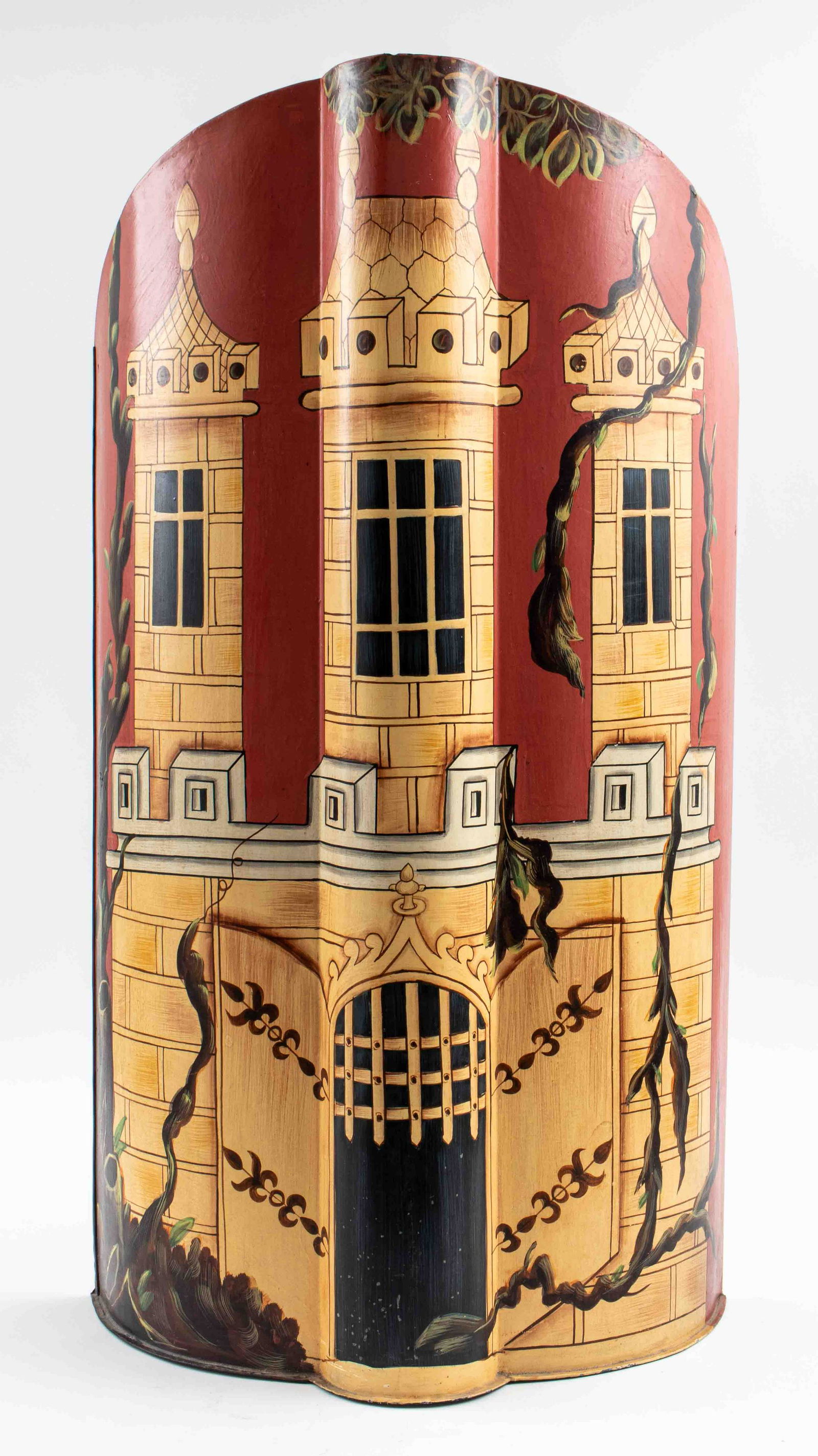 Piero Fornasetti Manner Metal Umbrella Stand (1 of 12)