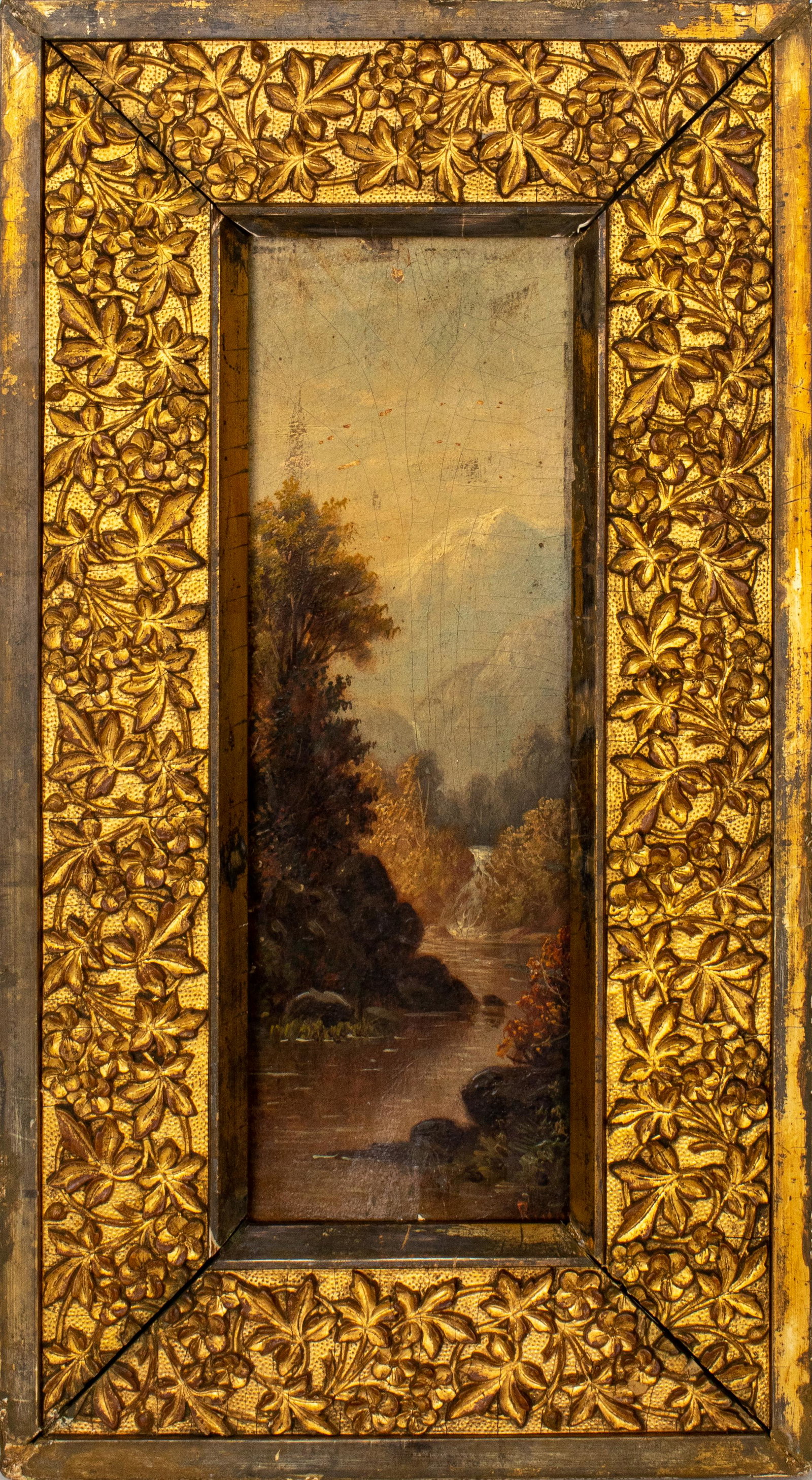 Signed Renard Oil on Panel Landscape Painting (1 of 9)