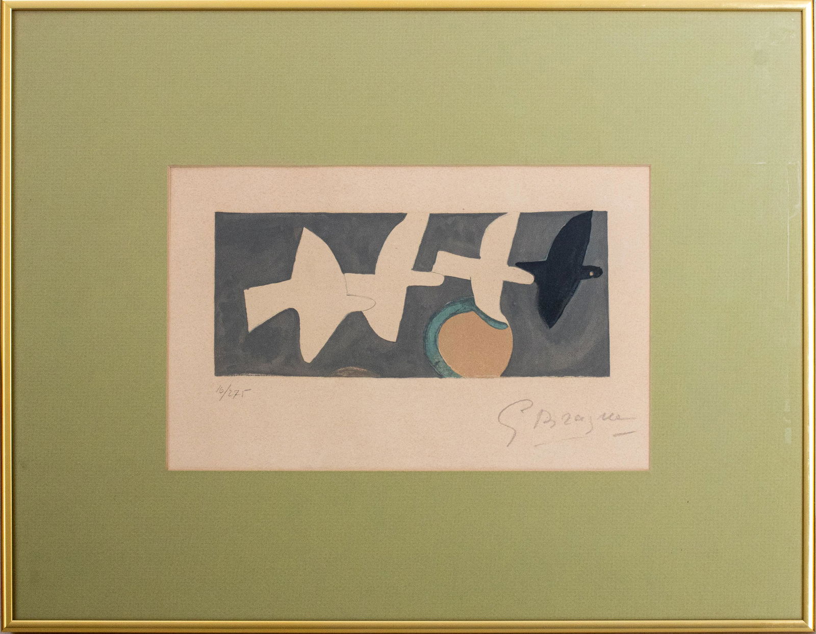 Georges Braque "Quatre Oiseaux" Lithograph (1 of 8)