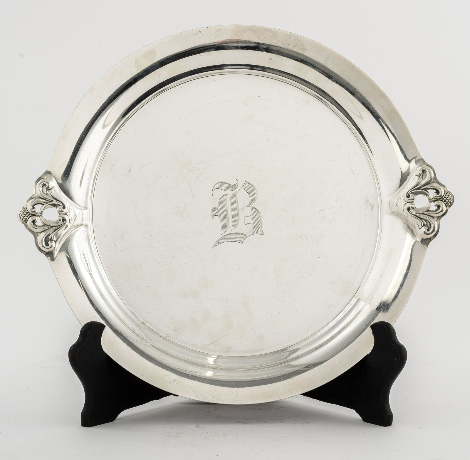 Sterling Silver Royal Danish Demitasse Tray (1 of 6)