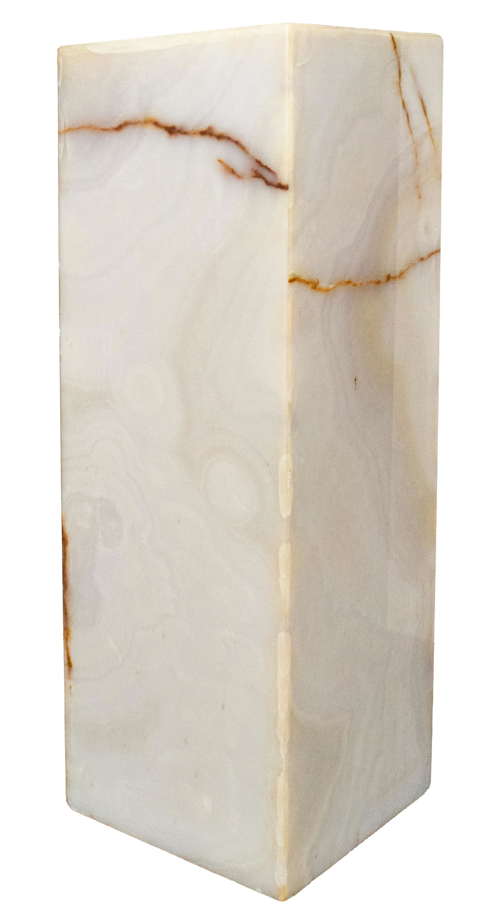 Modern Onyx Display Pedestal (1 of 5)