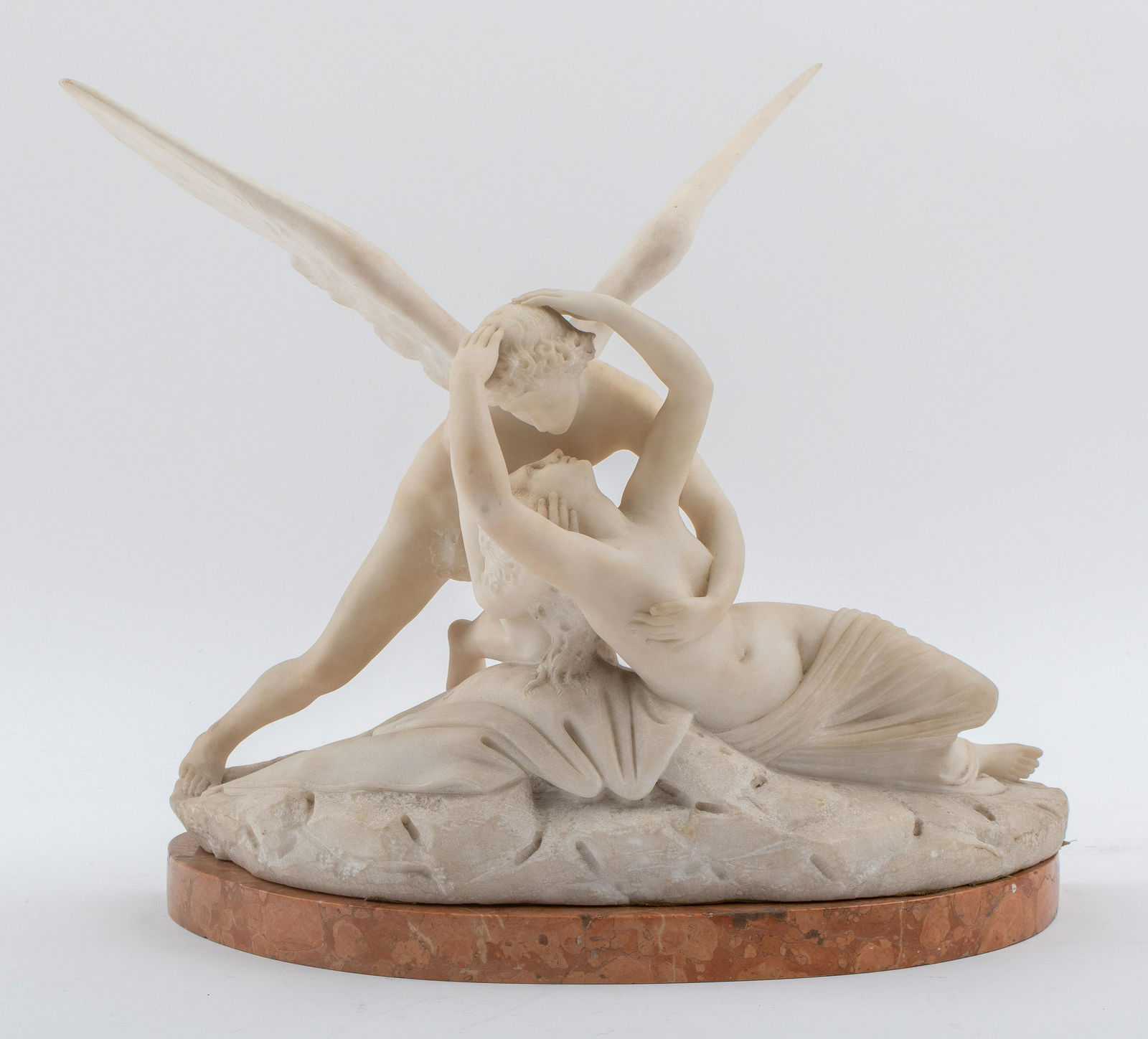 Grand Tour Marble Cupid & Psyche After Canova (1 of 13)