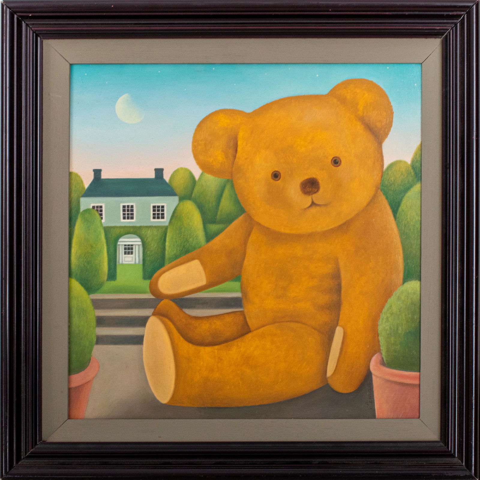 Martin Leman Teddy Bear Oil on Board (1 of 8)