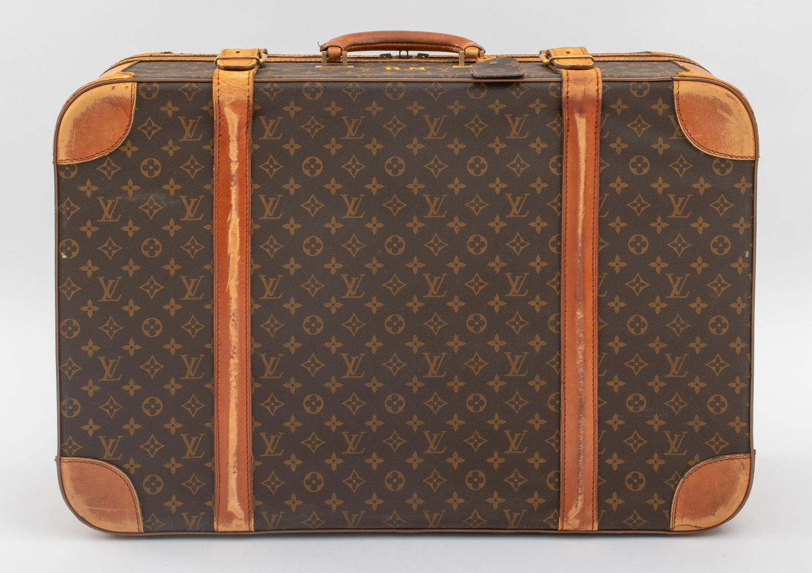 Vintage Louis Vuitton Leather Bound Suitcase (1 of 10)